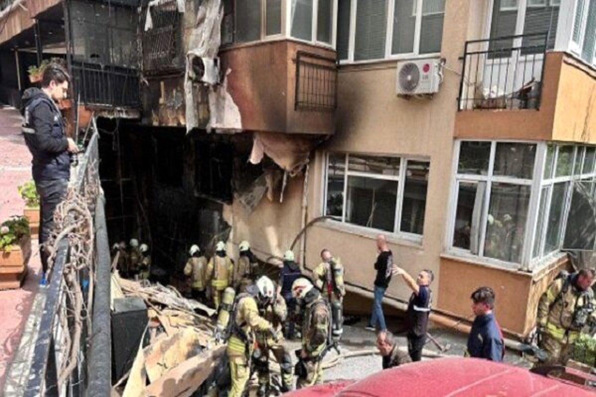 آتش سوزی مرگبار در استانبول 