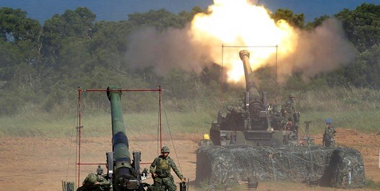 تحویل توپخانه‌های آمریکایی به تایوان عقب افتاد