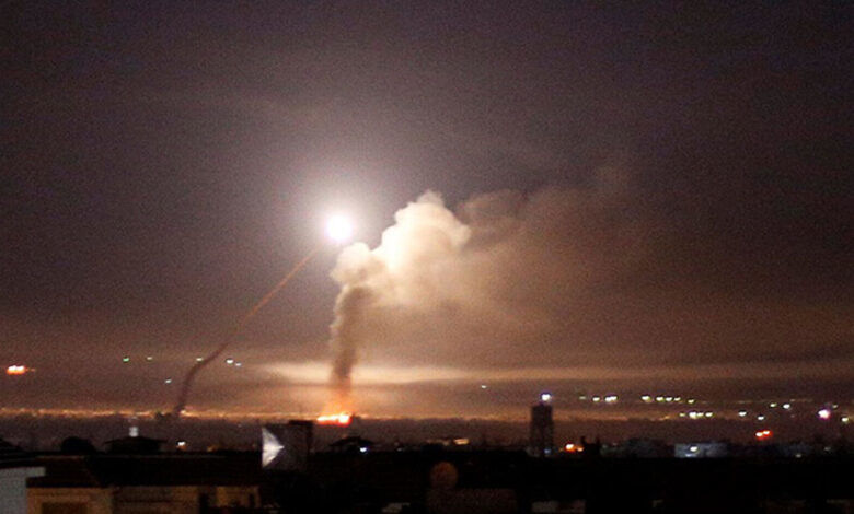 فوری/ حمله اسرائیل به سوریه/پدافند موشکی سوریه فعال شد