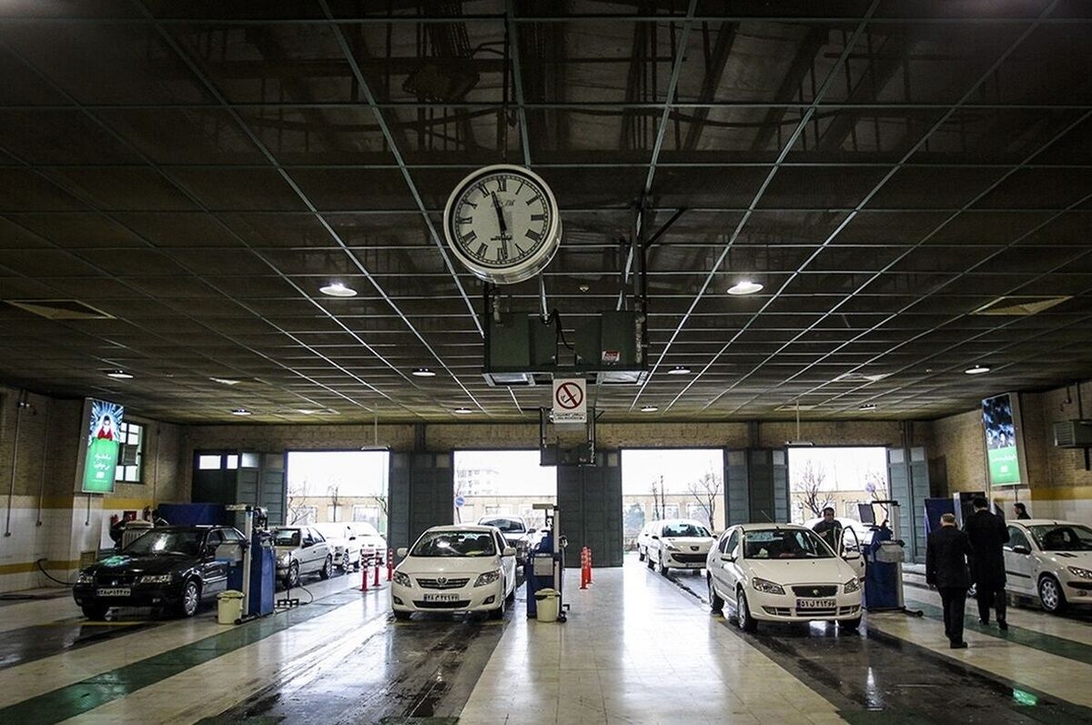 آخرین وضعیت مراجعه خودروها به مراکز معاینه فنی