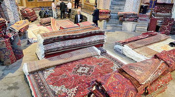  غروب ارزی فرش دستباف