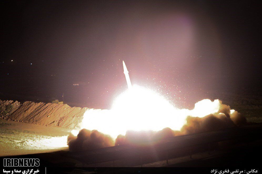 این موشک ایرانی مقر تروریست ها را نابود کرد + تصاویر 