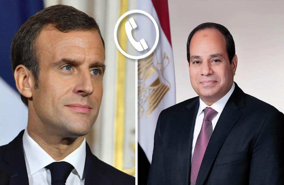 سران فرانسه و مصر هشدار دادند/ تشدید بی‌ثباتی در منطقه