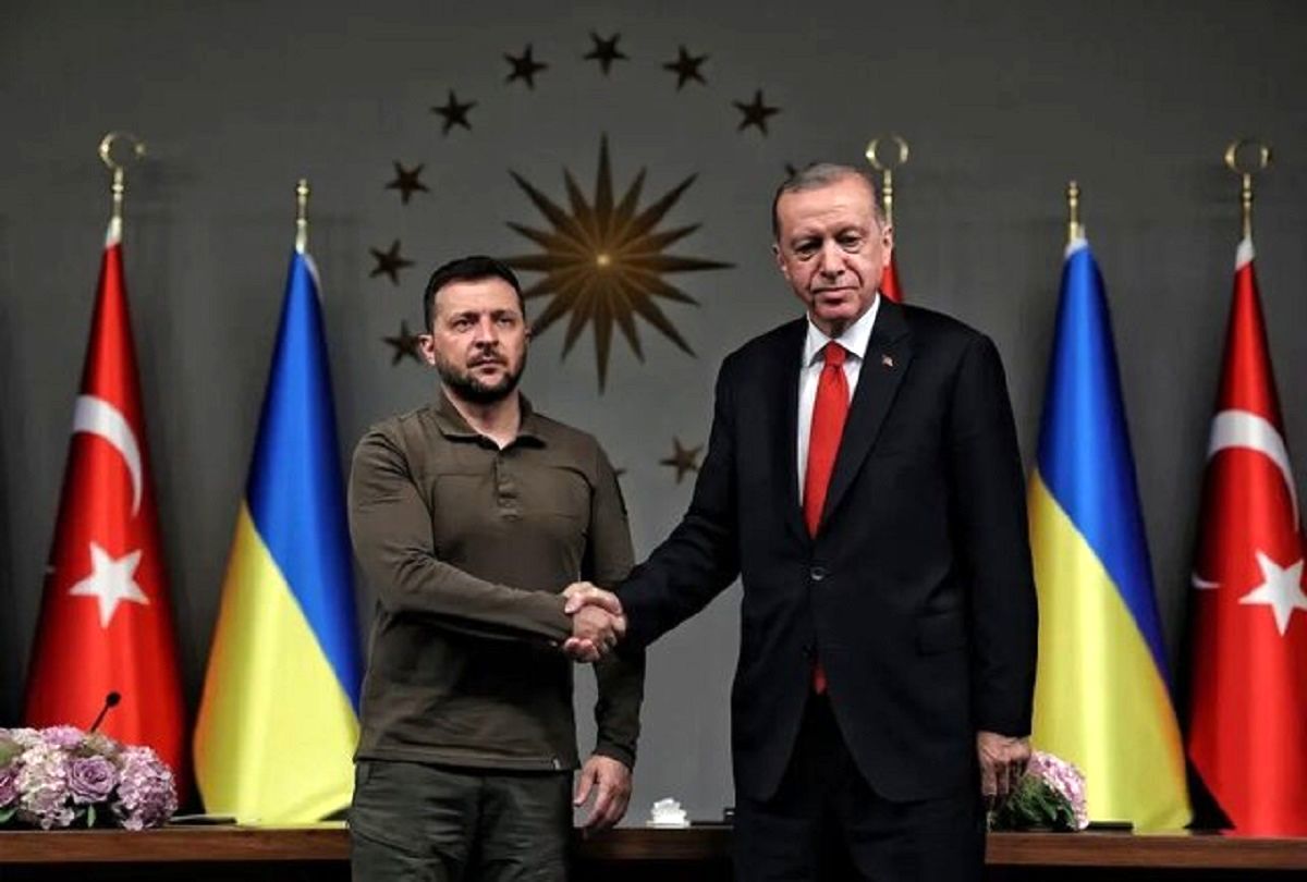 اردوغان و زلنسکی در ترکیه دیدار کردند