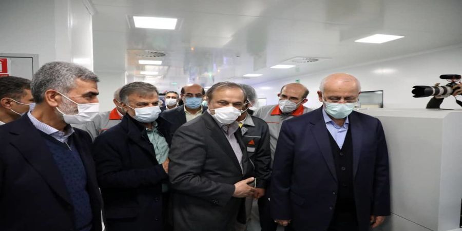 افتتاح خط تولید کامپیوتر خودرو در " گروه قطعات خودرو عظام "
