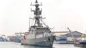 پیام اقتدار از هرمز تا هند