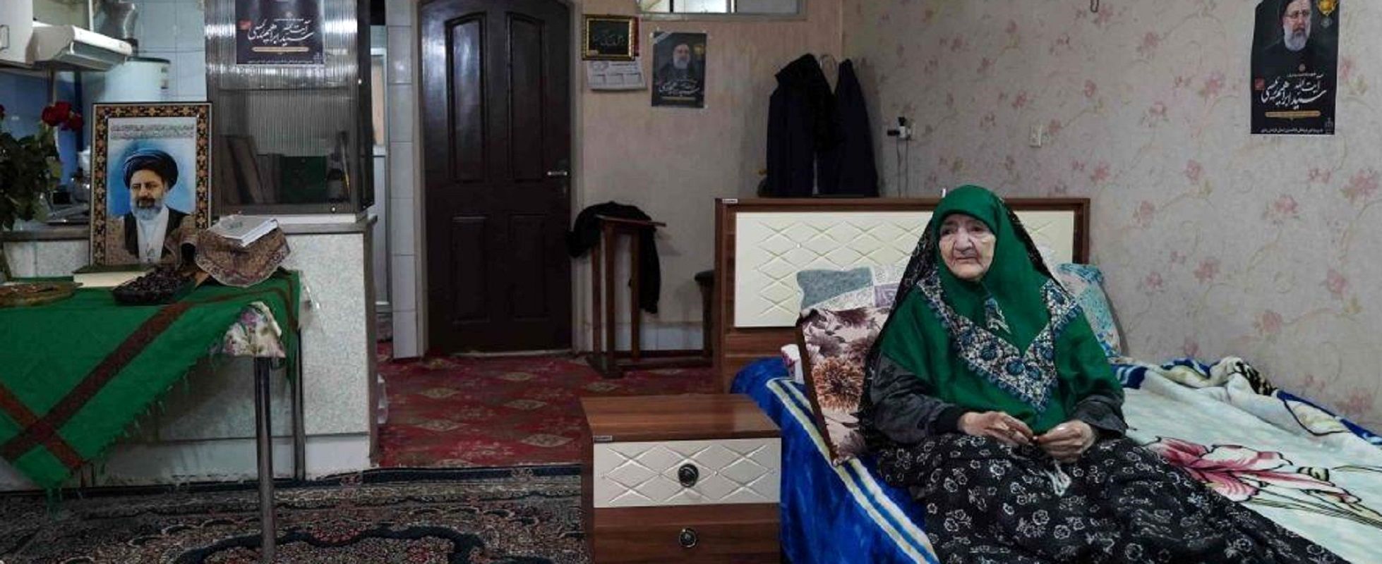 شعر افشین علا  برای مادر رئیس جمهور+عکس های تازه از مادر داغدار ابراهیم رئیسی 