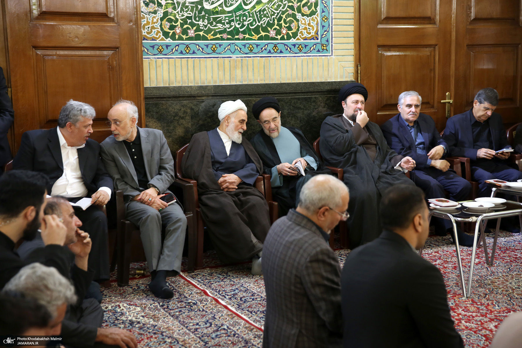 گفت و گوی سید محمد خاتمی و علی اکبر ناطق نوری+ عکس