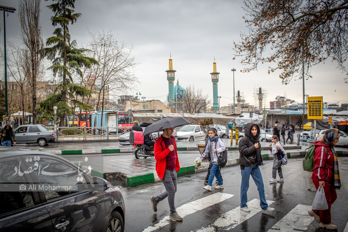 باران تا پنجشنبه ادامه دارد / پیش‌بینی وضعیت هوای فردا