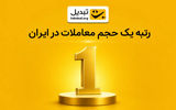 صرافی ارز دیجیتال تبدیل، رتبه یک حجم معاملات در ایران شد