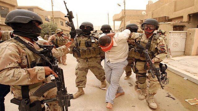انهدام یک گروهک تروریستی زیرزمینی در عراق