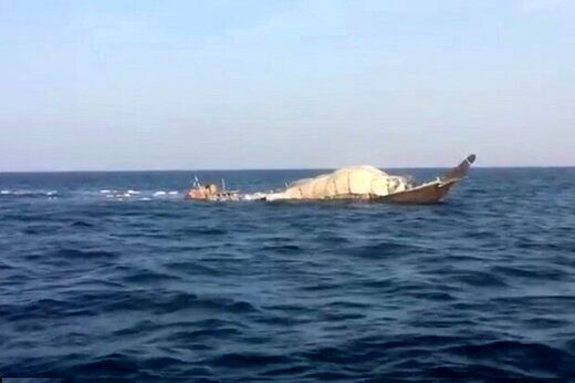 یک کشتی اماراتی در خلیج فارس غرق شد + جزئیات مهم