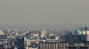 تصویری عجیب از آلودگی هوای مشهد