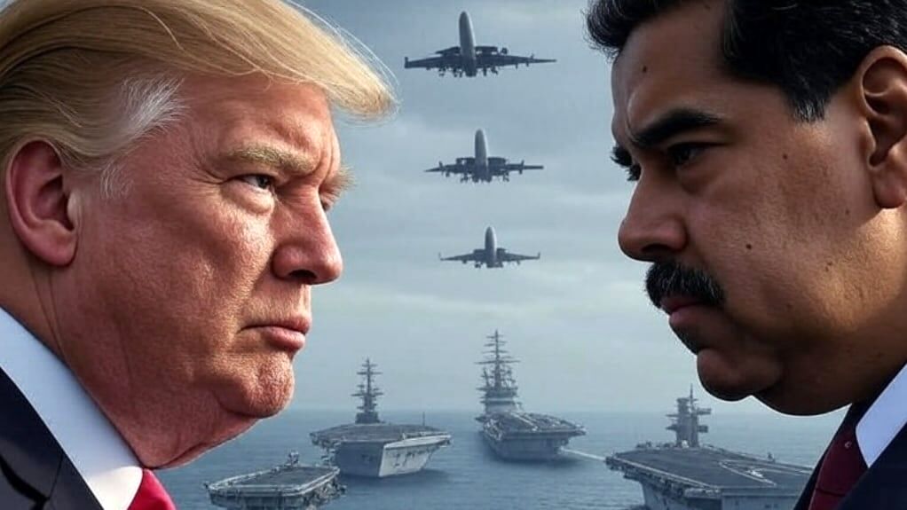 خالی شدن آسمان ونزوئلا در واکنش به تهدیدات ترامپ