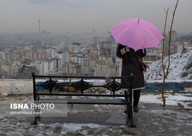 هوای تهران به زیر صفر می رسد