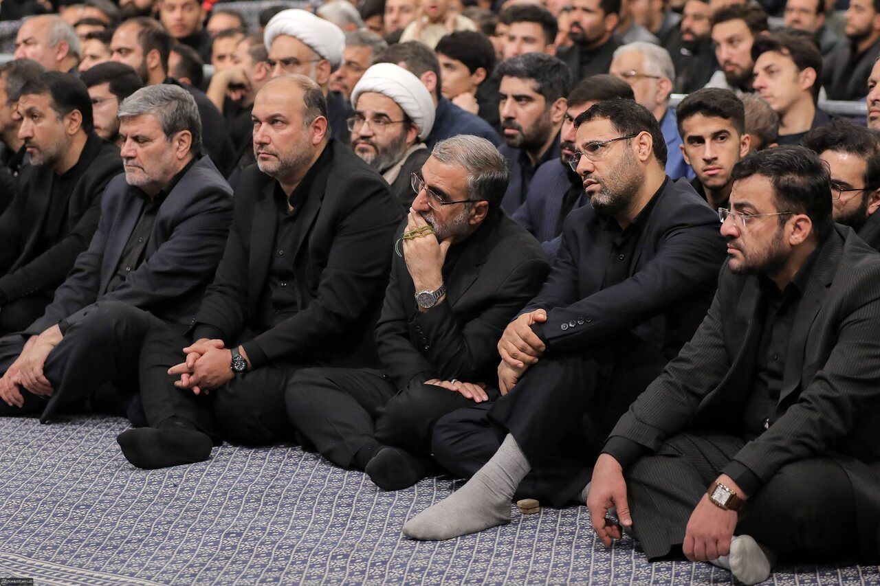 عکس حسین شریعتمداری و قاضی صلواتی در بیت رهبری 3