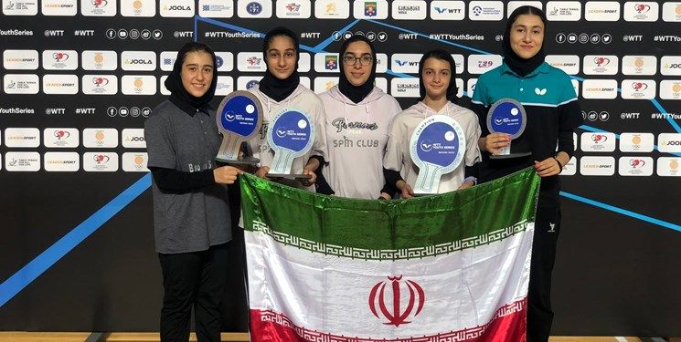 مدال‌آوری دختران ایران در آوردگاه جهانی گرجستان