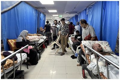 آتش‌سوزی گسترده در بیمارستان ناصر غزه