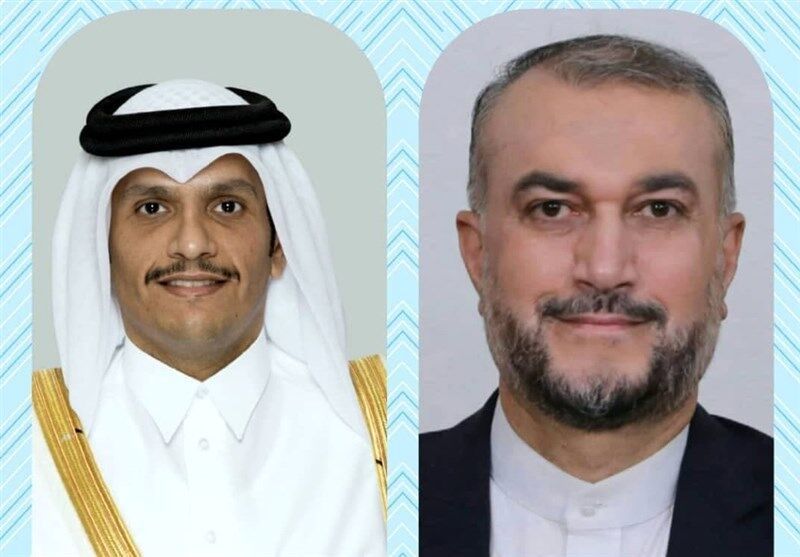 محور گفت وگوی وزیر خارجه قطر با امیرعبداللهیان