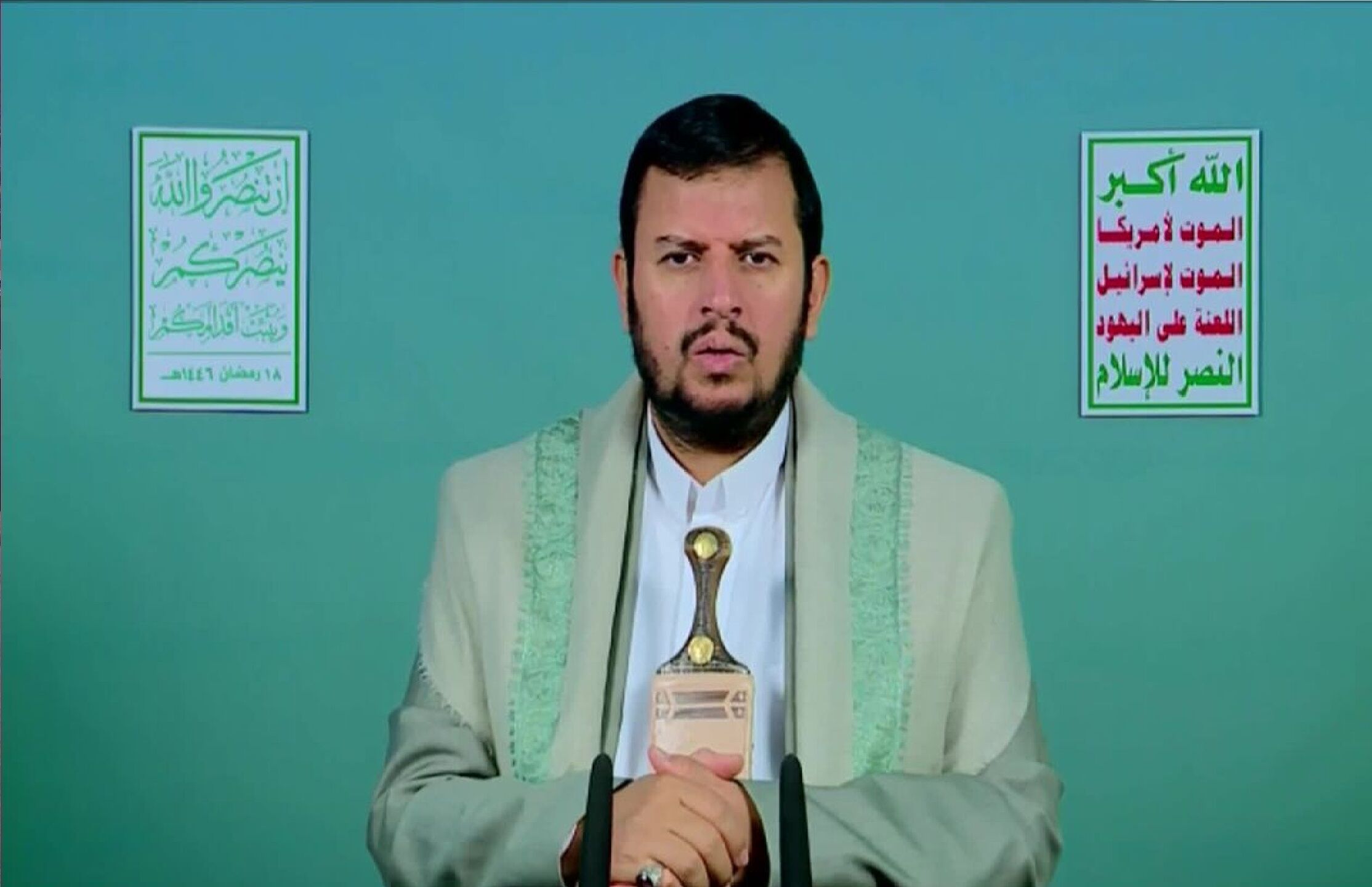 الحوثی: آمریکا و رژیم صهیونیستی جامعه بشری را به سوی قانون جنگل و خوی حیوانی سوق می دهند