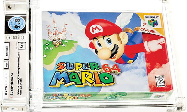 «سوپرماریو 64» رکورد گران‌ترین بازی ویدئویی را شکست
