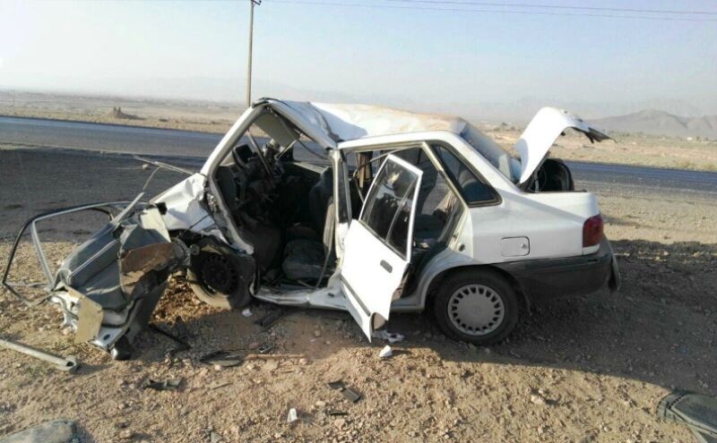 سه سانحه رانندگی در یک جاده در کمتر از سی دقیقه