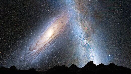 کهکشان ما چه زمانی به همسایه‌اش برخورد می‌کند؟