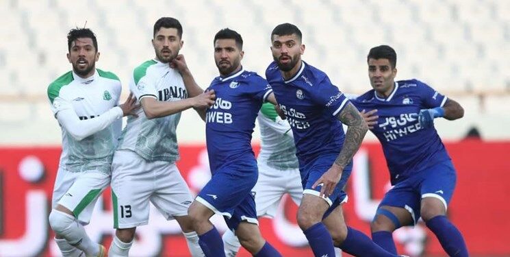 برد استقلال مقابل آلومینیوم در پایان نیمه نخست