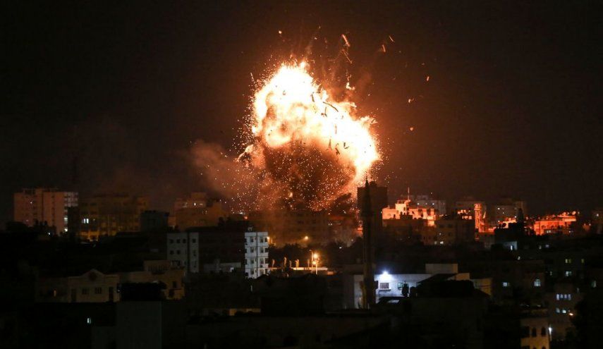 شنیده شدن صدای انفجار مهیب در شمال فلسطین