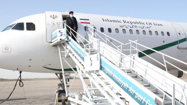 رئیسی وارد کرمانشاه شد