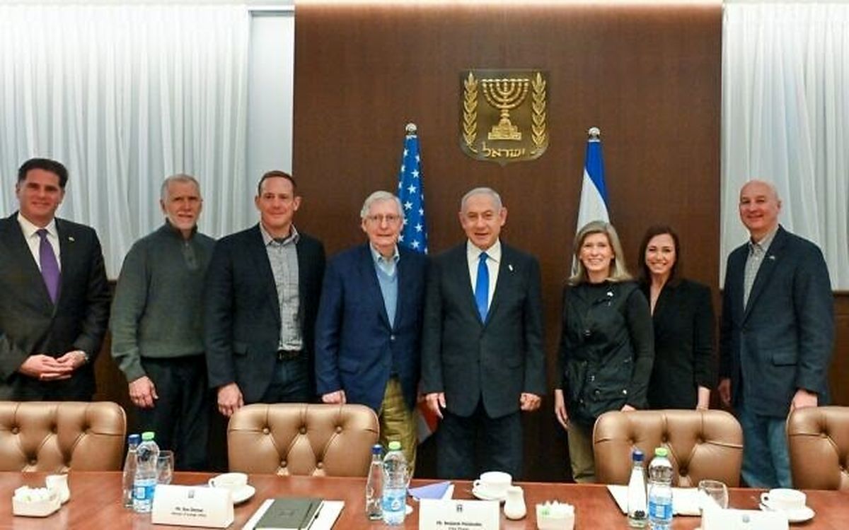 سفر قانون‌گذاران آمریکا به اسرائیل درباره برجام