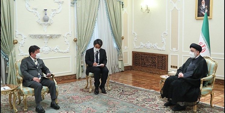 دیدار وزیر خارجه ژاپن با رئیس جمهور