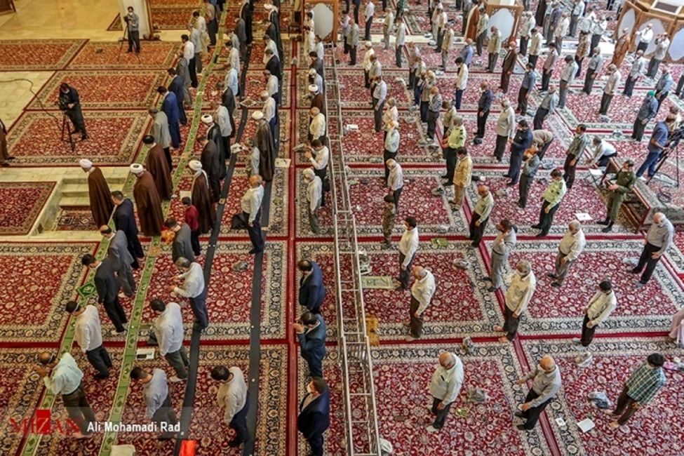 نماز عید سعید فطر در مصلی تهران اقامه نمی‌شود 