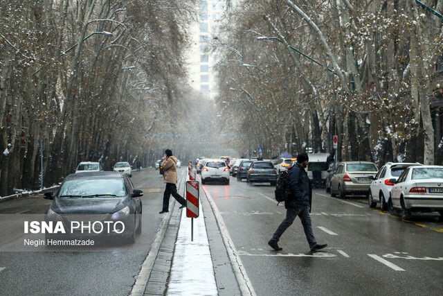 وضعیت ترافیکی معابر تهران