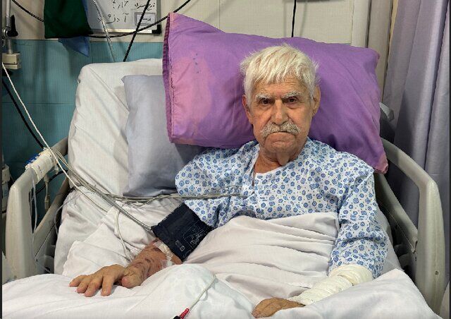 بازیگر معروف بستری شد