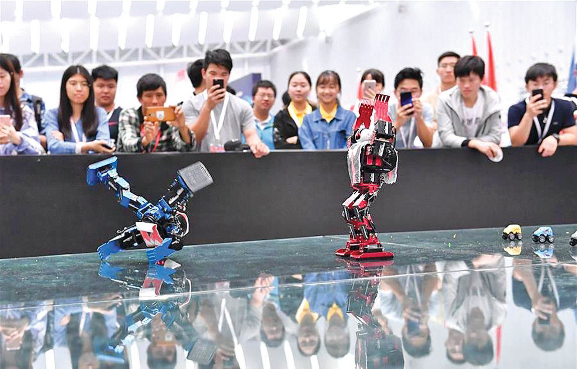 مسابقات ملی روباتیک و هوش مصنوعی در چین