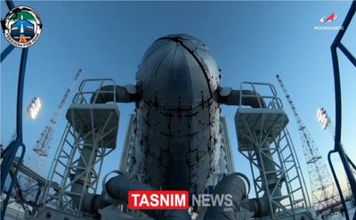 لحظه حرکت ماهواره‌های ایران به‌سوی سکوی پرتاب + فیلم 