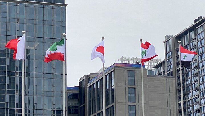 اهتزاز پرچم ایران در دهکده بازی‎های پاراآسیایی هانگژو