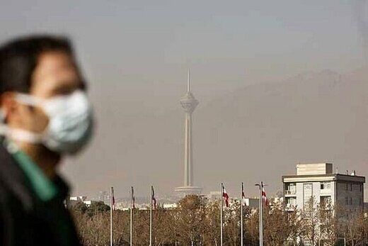 آخرین وضعیت آلودگی هوای تهران 