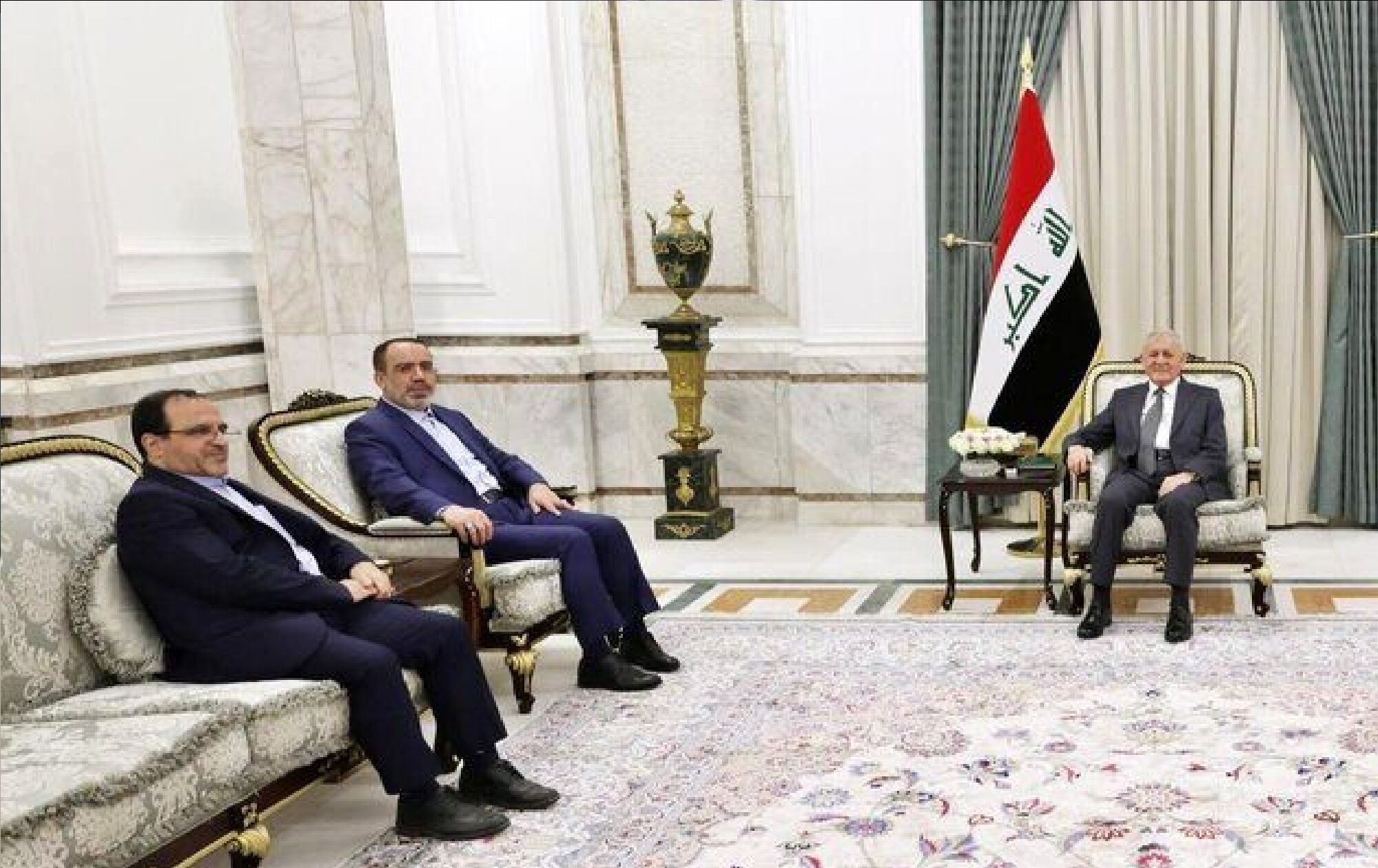 دیدار سرکنسول ایران در اربیل با «عبدالطیف رشید»
