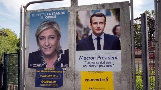 تازه‌ترین نظرسنجی انتخابات ریاست‌جمهوری فرانسه