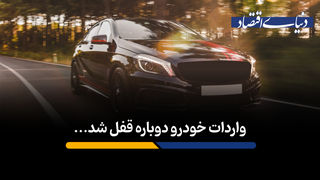 واردات خودرو دوباره قفل شد