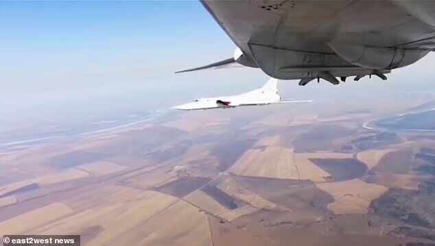بمب افکن‌های روسی در آسمان بلاروس پرواز کردند