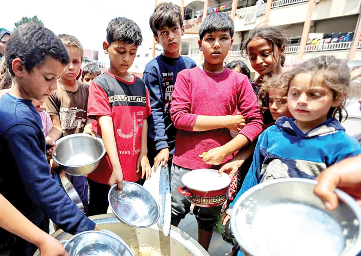 گسترش قحطی و گرسنگی در غزه 