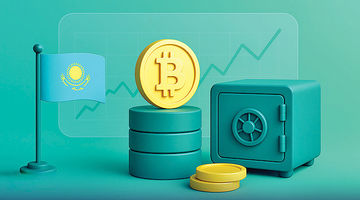 چرخش ذخایر قزاقستان به سمت رمزارزها