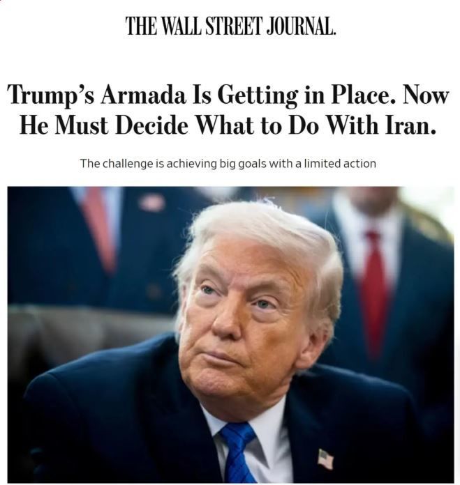 وال استریت ژورنال: ترامپ در تصمیم‌گیری برابر ایران با چالش مواجه شده است / ایران می‌تواند مقاومت کند