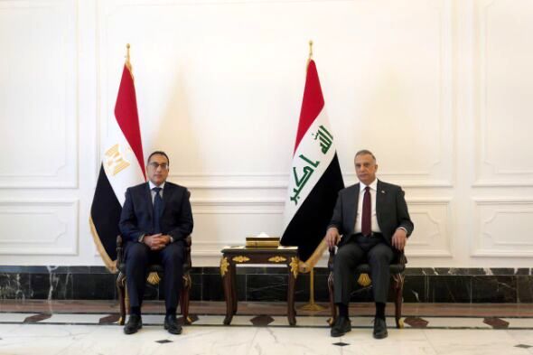 الکاظمی خواهان سرمایه گذاری مصر در عراق شد