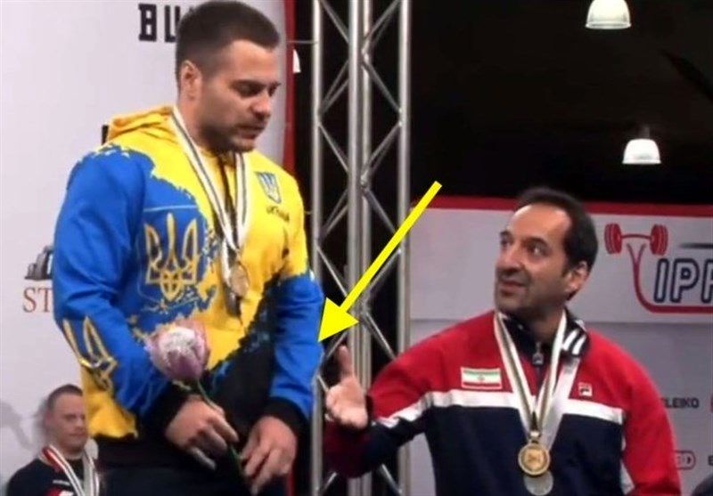 روایتی از دست‌ندادن نماینده اوکراین با ورزشکار ایرانی/ اعضای تیم اوکراین هم راضی به این کار نبودند