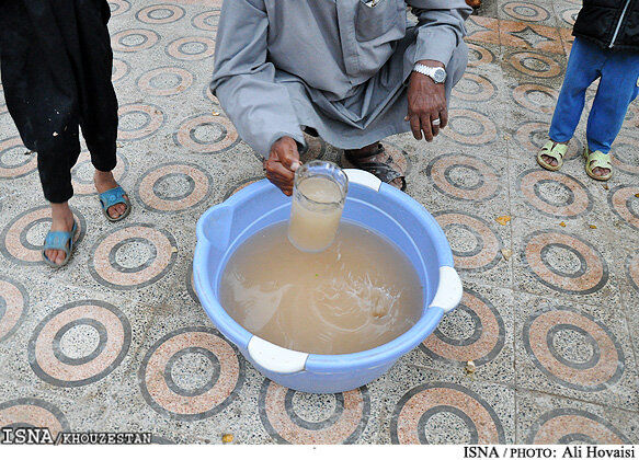 اطلاعیه سازمان آب و برق خوزستان درباره کدورت آب اهواز