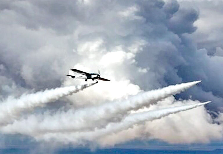 نخستین عملیات بارورسازی ابرها در آسمان ایران